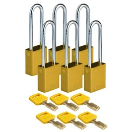 ALU-YLW-76ST-KD6PK BRADY