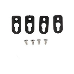 Hammond Manufacturing 1556FOOTBK-4 image