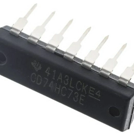 Texas Instruments CD74HC73E image