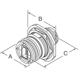 USBFTV7PEM2G Amphenol