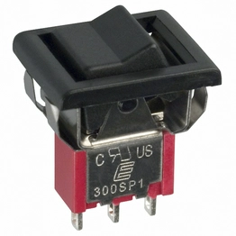 300SP1R6BLKM1QEBLK E-SWITCH