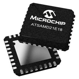 Microchip Technology ATSAMD21E18A-MU image