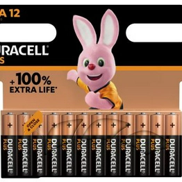 MN2400 PLUS POWER PACK12 DURACELL