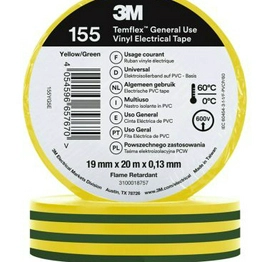 3M 3M 155 green/yellow 19mm x 20m image
