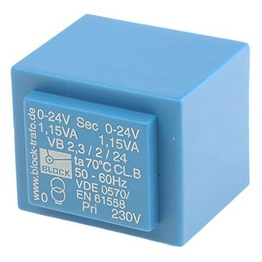 VB 2.3/2/24 BLOCK Transformatoren-Elektronik