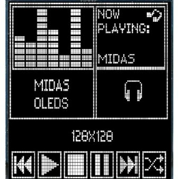 MDOB128128CV-WS Midas Components