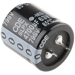 Cornell Dubilier Electronics SLPX472M063E3P3 image