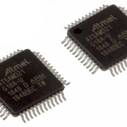 Microchip Technology ATSAMD21G18A-AU image