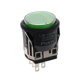 NKK Switches LB16CKW01-5F24-JF image