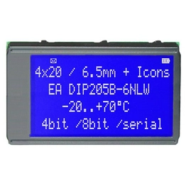EA DIP205B-6NLW DISPLAY VISIONS