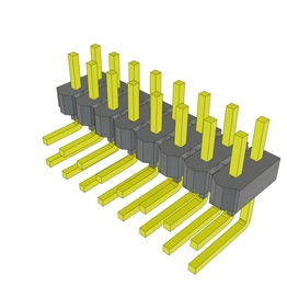 samtec MTSW-108-07-G-D-130-RA image