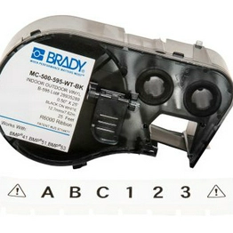 MC-500-595-WT-BK BRADY