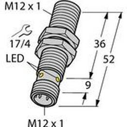 BI 4-M12-AP6X-H1141 TURCK