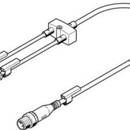 NEDY-L2R1-V1-Z4W2Z-U-0.3L-M12G4-2.5R FESTO