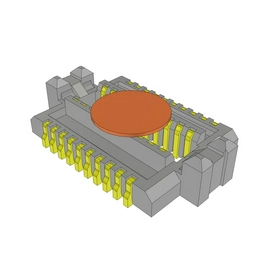 samtec TLH-010-0.50-G-D-A-K image