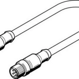 NEBV-M12G8-K-2-M12G4 FESTO