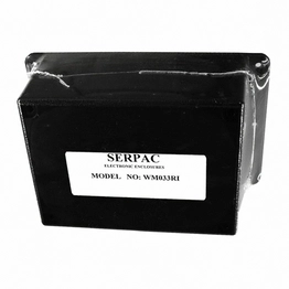Serpac Electronic Enclosures WM033RI,BK image
