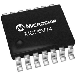 Microchip Technology MCP6V74-E/ST image