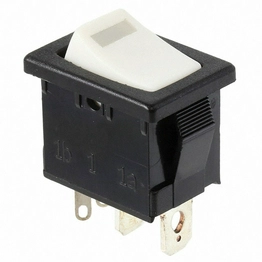 R1966ABLKWHTEFGRN E-SWITCH