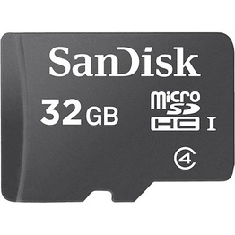 SanDisk 32GB MicroSD + Adaptor image