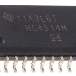 Texas Instruments CD74HC4514M image