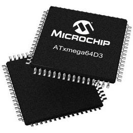 Microchip Technology ATXMEGA64D3-AU image
