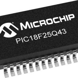 PIC18F25Q43-E/SSVAO Microchip Technology