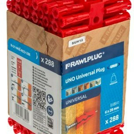 R-U1-MIX-RED-288 RAWLPLUG