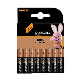 DURACELL PLUS POWER AAA 16PK DURACELL