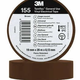 3M 3M 155 brown 19mm x 20m image