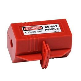 PLUG LOCKOUT 110 VOLT W/ DANGER LABELS BRADY