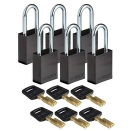 ALU-BLK-38ST-KD6PK BRADY