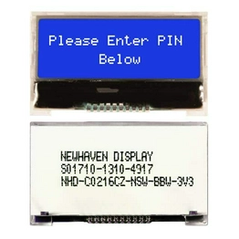 NHD-C0216CZ-NSW-BBW-3V3 Newhaven Display