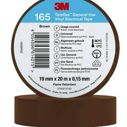 3M 3M 165 brown 19mm x 20m image