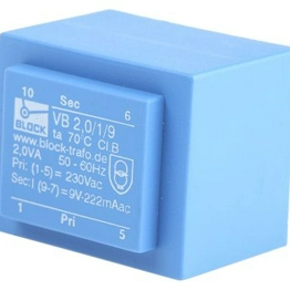 BLOCK Transformatoren-Elektronik VB 2,0/1/9 image
