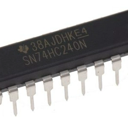 Texas Instruments SN74HC240N image