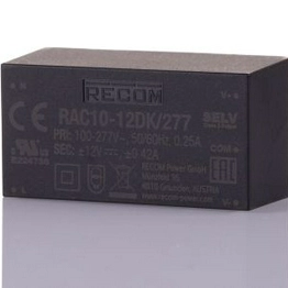 RECOM Power RAC10-12DK/277 image
