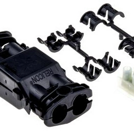 HellermannTyton 435-01655 Relilight V32.5P1-PA66V0/SI-BK image