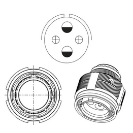 HV06RF15-54P Amphenol