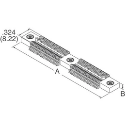 samtec FSI-150-06-L-D-E-AD image
