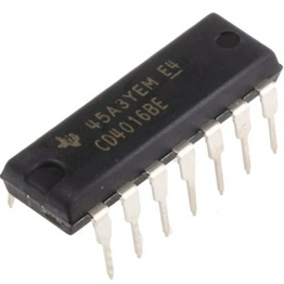Texas Instruments CD4016BE image