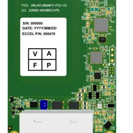 Eccel Technology RS485 Reader FCC-IC approved image