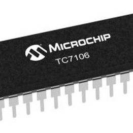 Microchip Technology TC7106CPL image