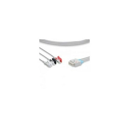DASH 4000 3 LEAD CLIP ECG LEAD WIRE International Lighting