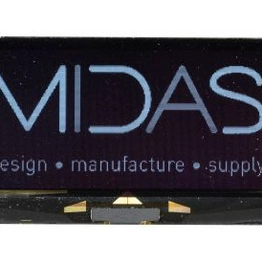 MDOG256128AV-WM Midas Components