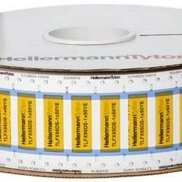 HellermannTyton 553-60017 TLFX254DS-1x50YE-PO-X-YE image