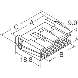 DF1E-10EP-2.5C Hirose Electric