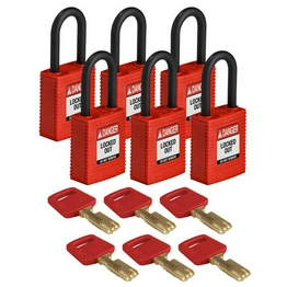 NYL-RED-38PL-KA6PK BRADY