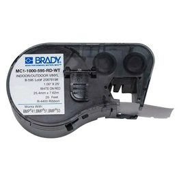 MC1-1000-595-RD-WT BRADY
