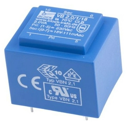 VB 2,0/1/18 BLOCK Transformatoren-Elektronik